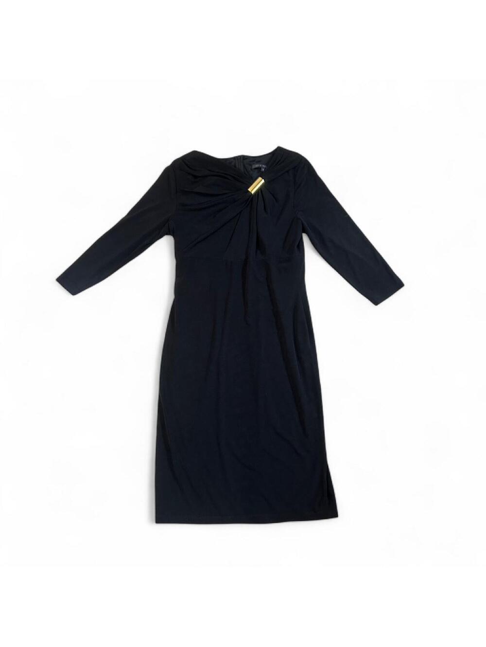 David Meister Women's Black and Navy Dress